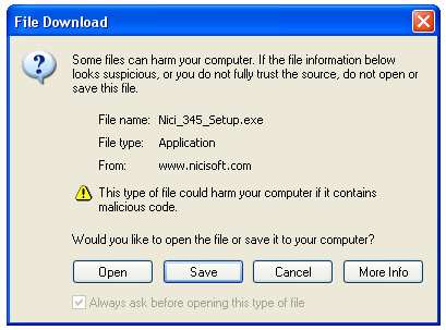 File Download Window