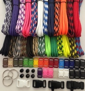 550 Paracord Survival Bracelet Kit