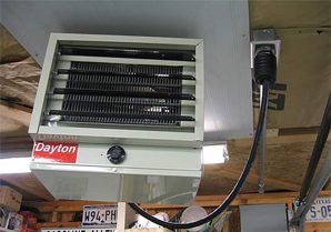 electric garage heater