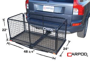 hitch mount cargo carrier