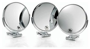 magnifying makeup mirror